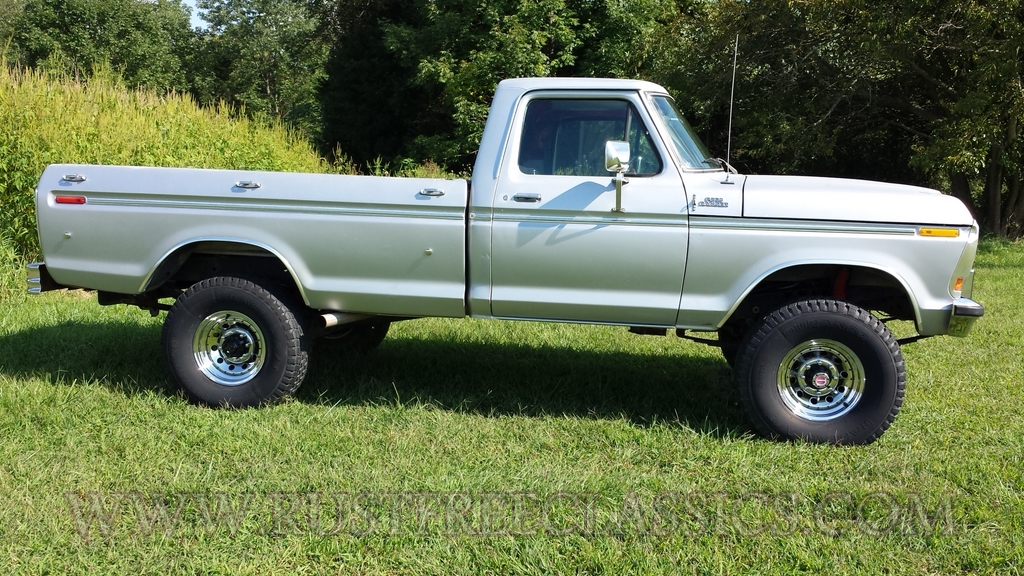 1978 F250 3/4 ton Long bed 4x4 regular cab trailering special Ranger ...